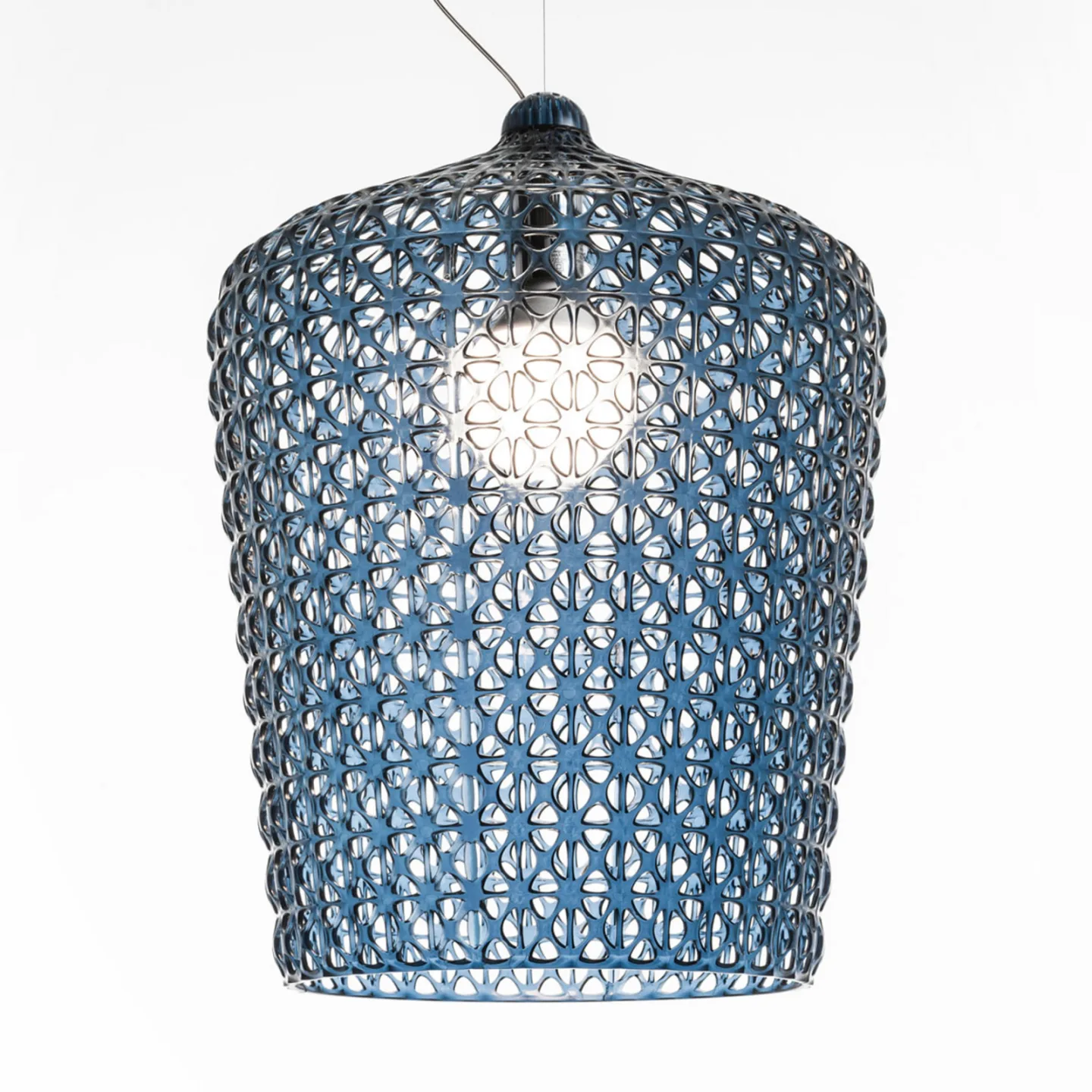 Kabuki Pendel Lyseblå - Kartell - Stue - Design - Plast - Med en lyskilde
