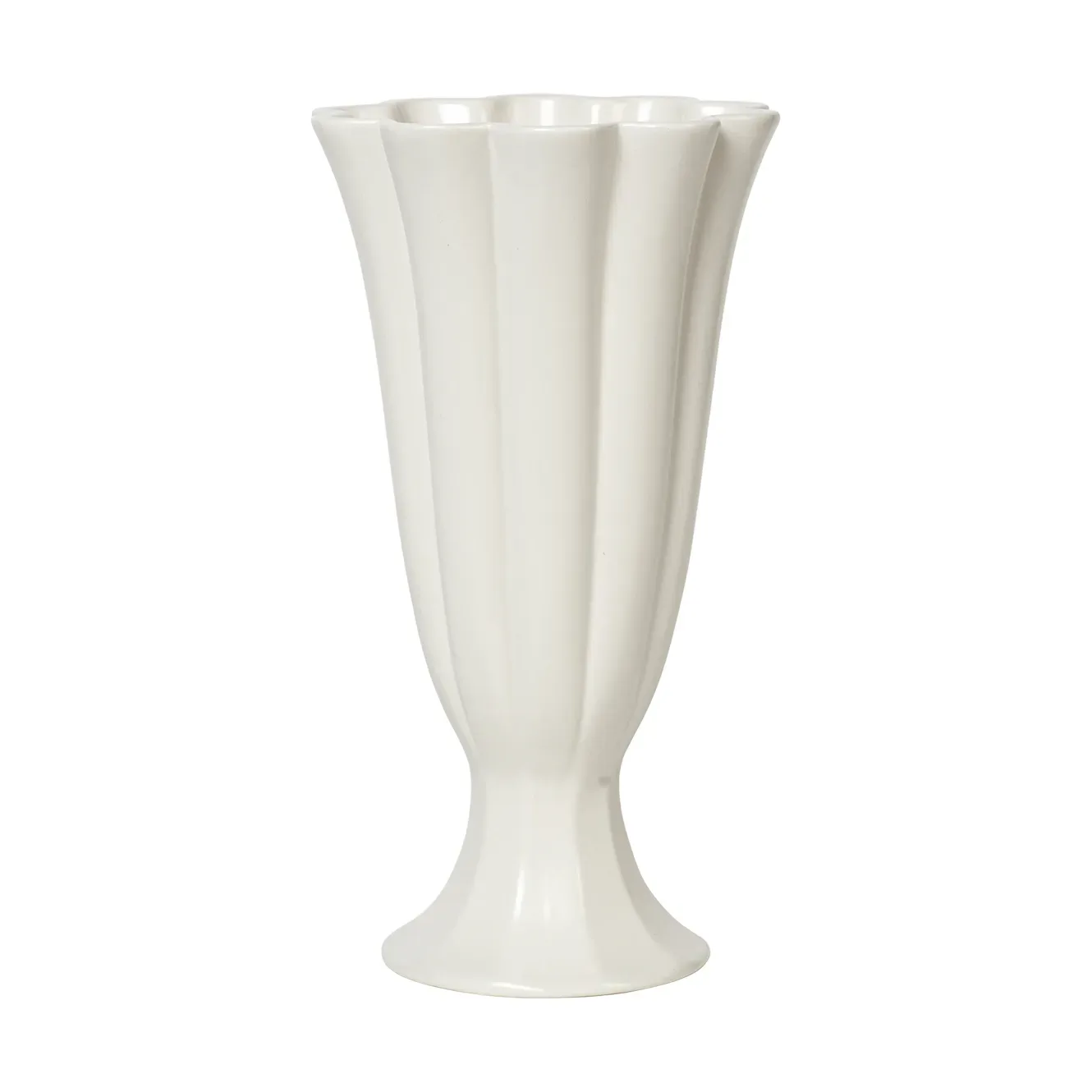Broste Copenhagen Heli vase S Creme