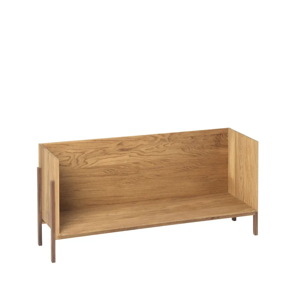 Kristina Dam Studio Stack Wandregal Oak, add on, Halterung Walnuss dunkel geölt