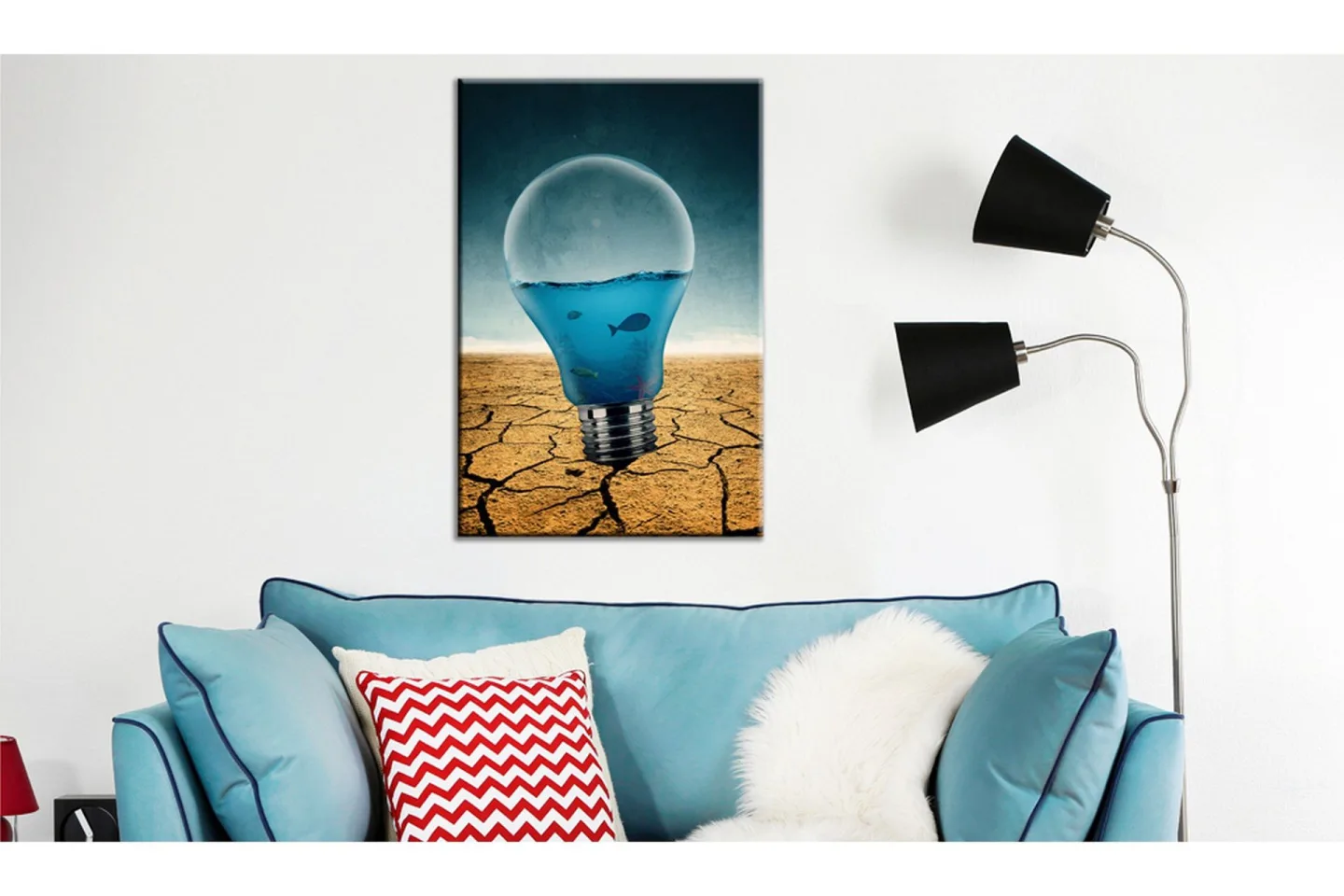 Tavla Aquarium of Ideas 60x90 -