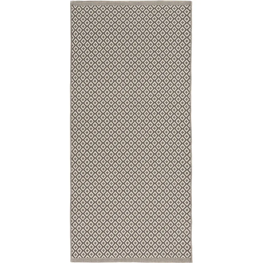 HORREDSMATTAN Teppich Björkö graphite Wolle/Polyester 75 x 250 cm