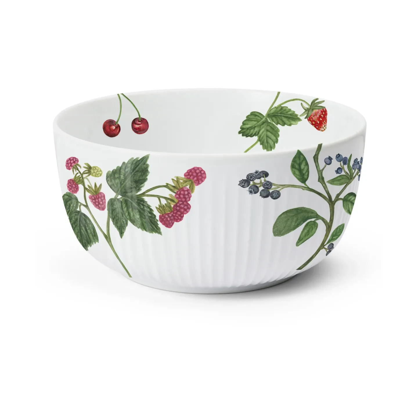 Kähler Hammershøi Summer Servierschüssel Ø21 cm Sommerbeeren