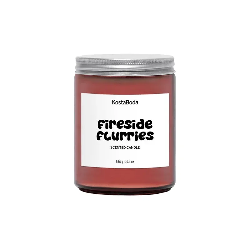Kosta Boda Mind Duftkerze Fireside flurries, 550 g