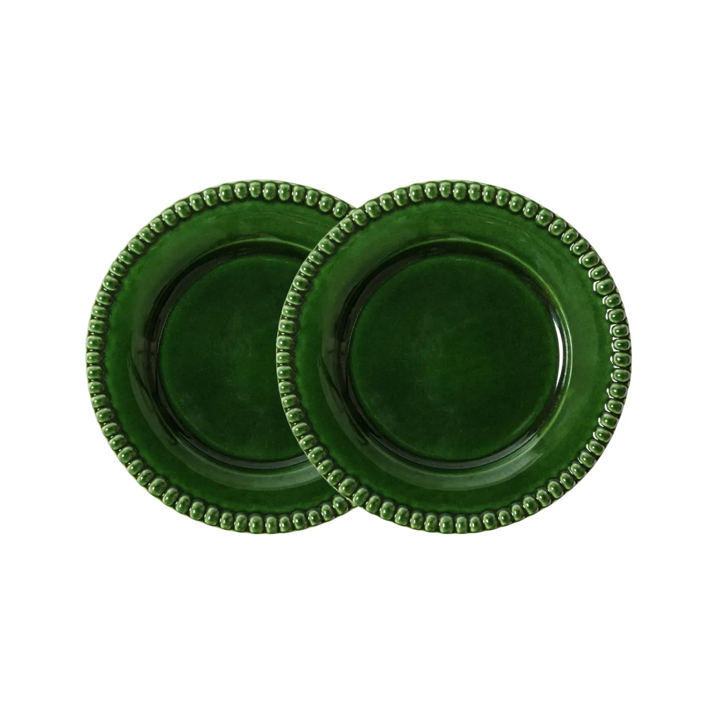 PotteryJo Daria kleiner Teller Ø18cm 2er Pack Moss
