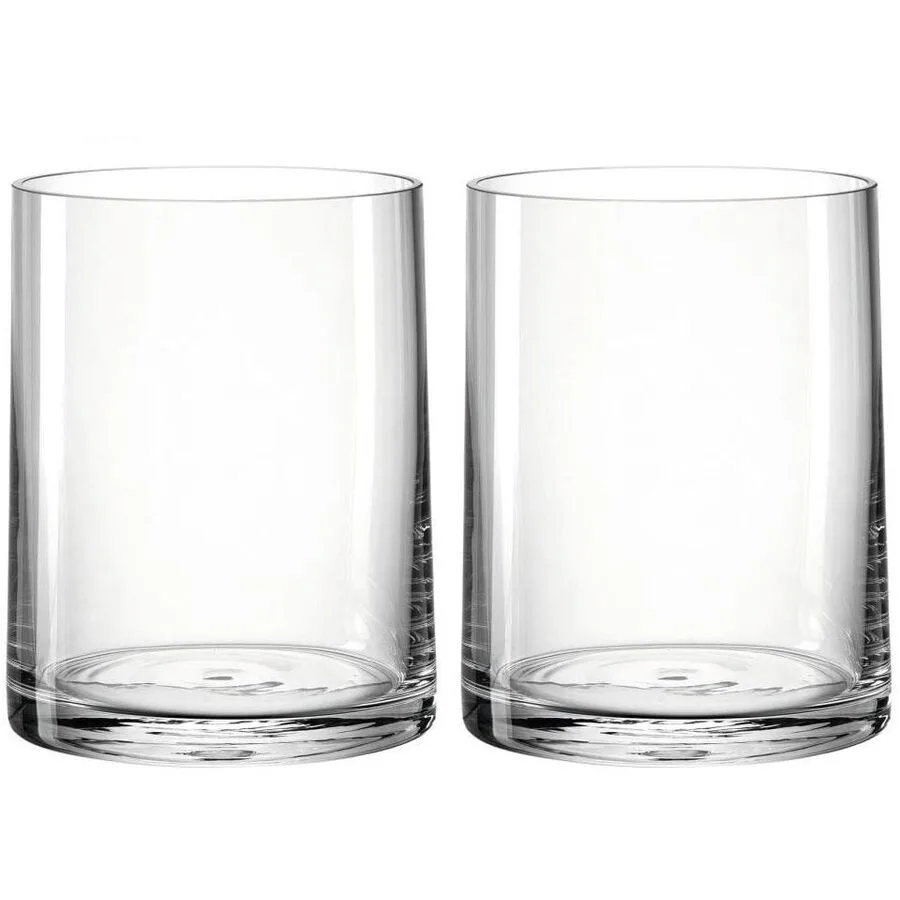 Vasen-Set Leonardo Transparent Glas 19 cm
