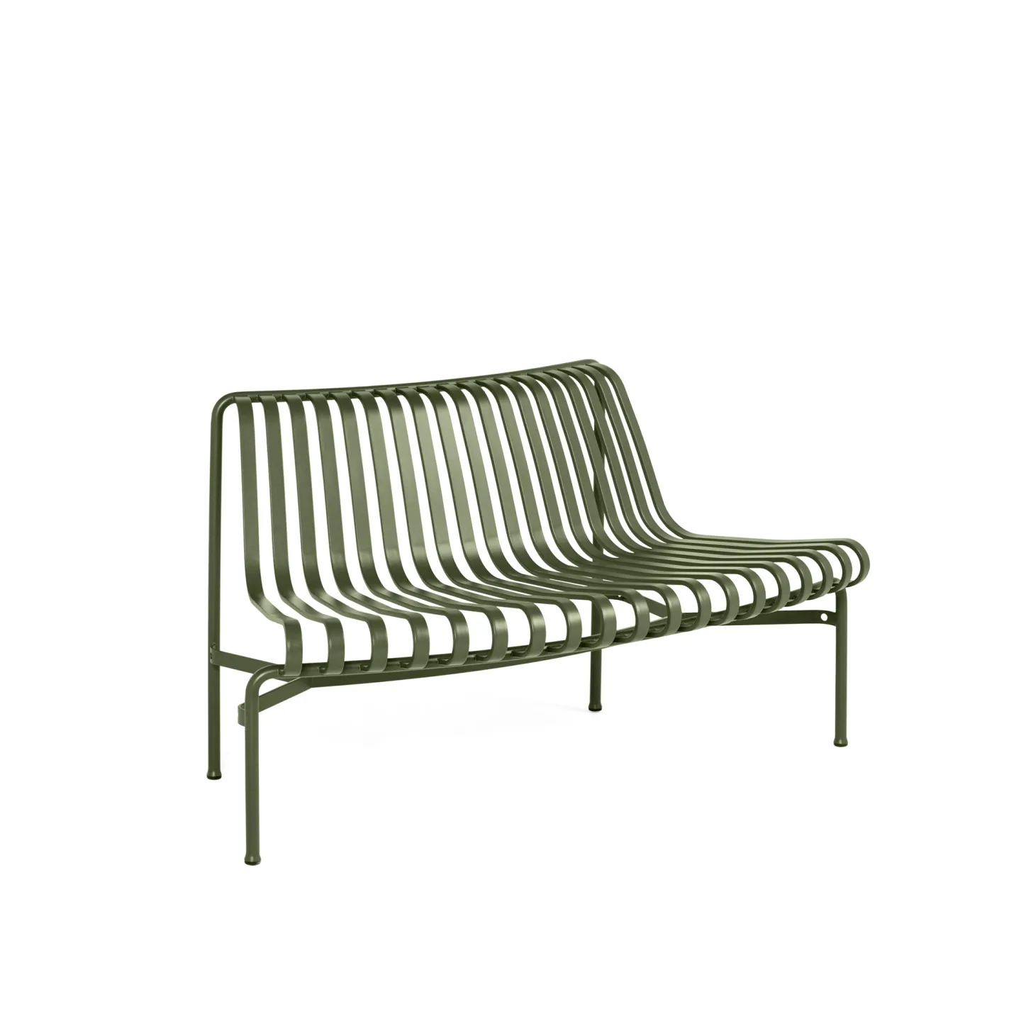 HAY - Palissade Park Dining Bench - Olive Out - Trädgårdsbänkar - Ronan & Erwan Bouroullec - Grön