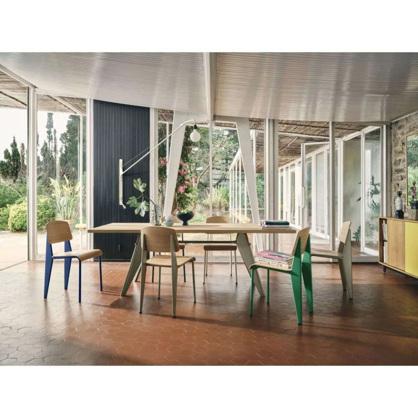 Potence Wandleuchte Weiß - Vitra - Wohnzimmer - Metall