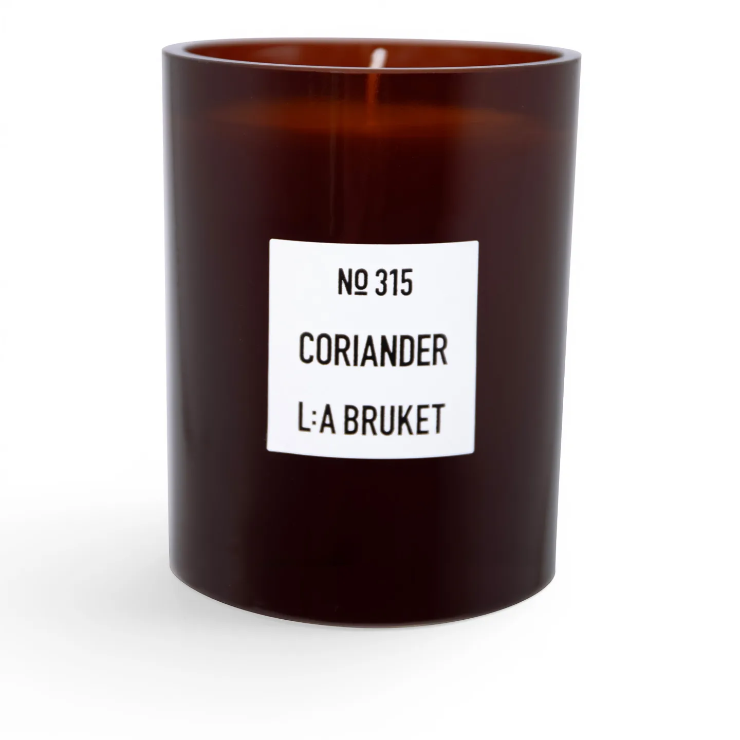 L:a Bruket - 315 Candle Coriander 260g - Doftljus