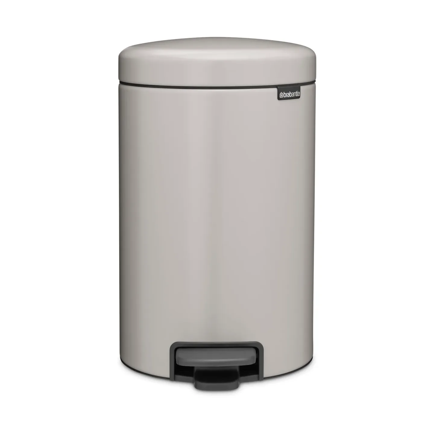 Brabantia New Icon Treteimer 12 Liter Soft grey