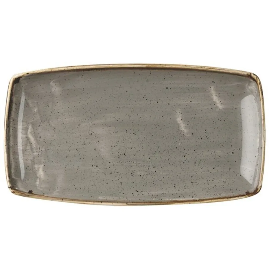 Churchill Platte Stonecast Grau Porzellan 14.5 cm 29.5 cm