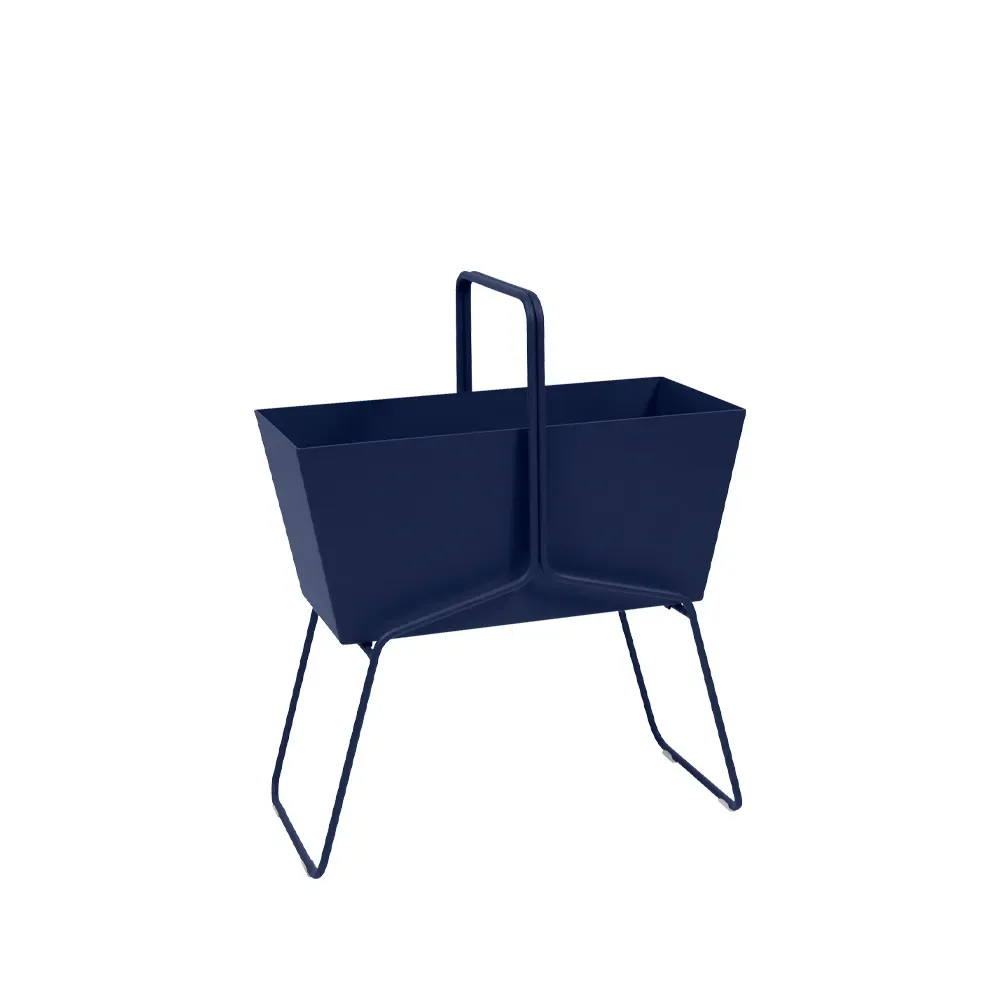 Fermob Basket high planteringsbox Deep blue (blå)