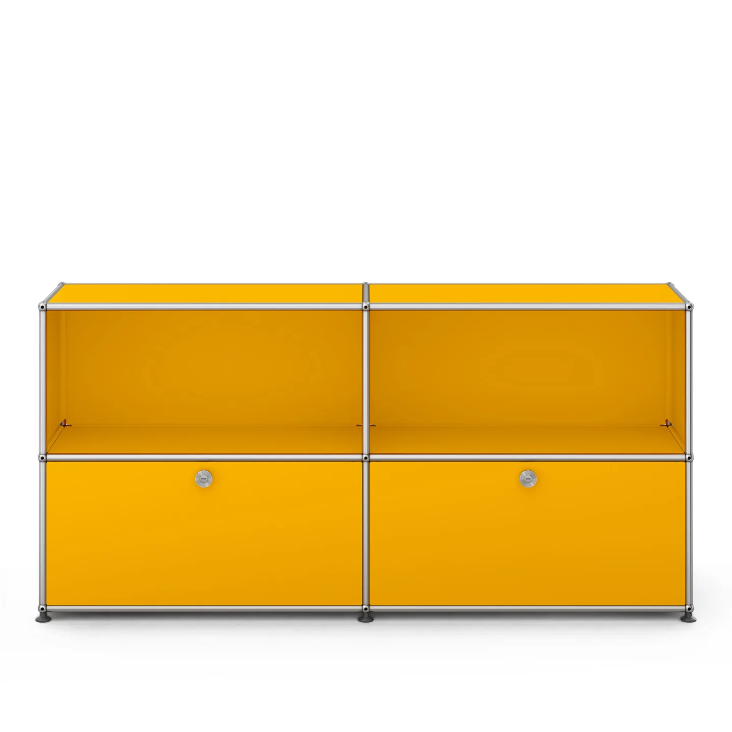 USM - USM Haller Sideboard C2 Golden Yellow - Skänkar och sideboards - Fritz Haller & Paul Schärer - Gul - Metall
