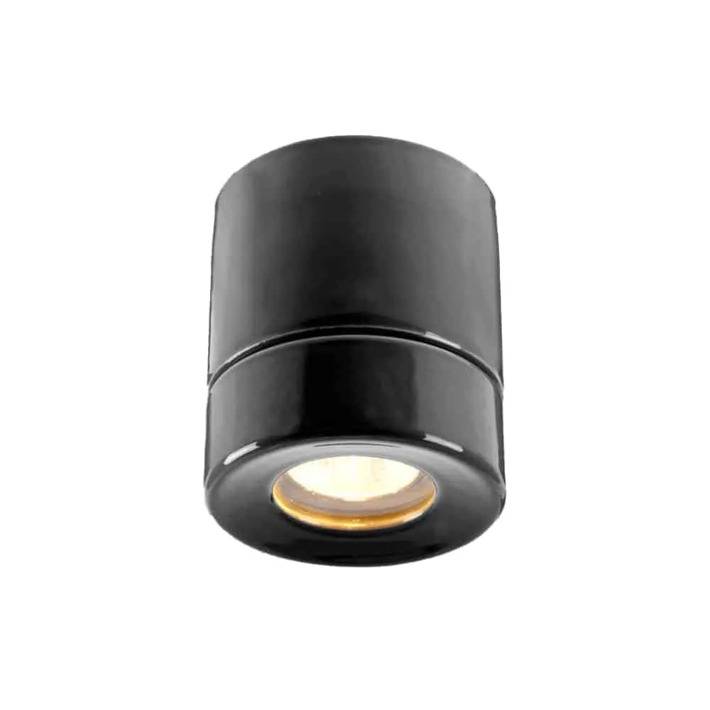 Light On Downlight Bastu Svart