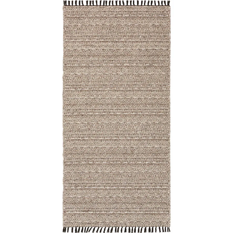 HORREDSMATTAN Teppich Tova hellgrün Gefleckt/Meliert Polyester/Baumwolle 70 x 400 cm