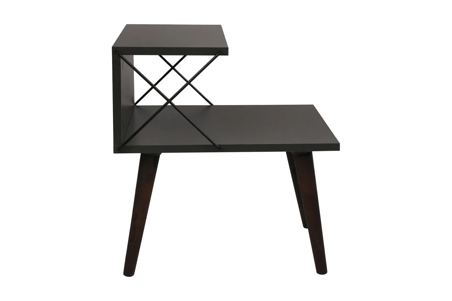 Kaysie Sängbord 50 cm - Antracit