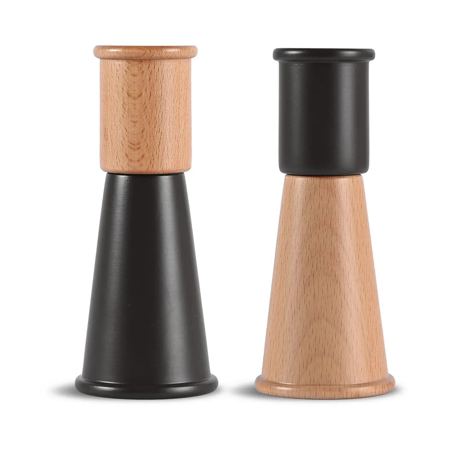 Sagaform Gurken Salz- und Pfeffermühle klein 2 Teile Schwarz-braun