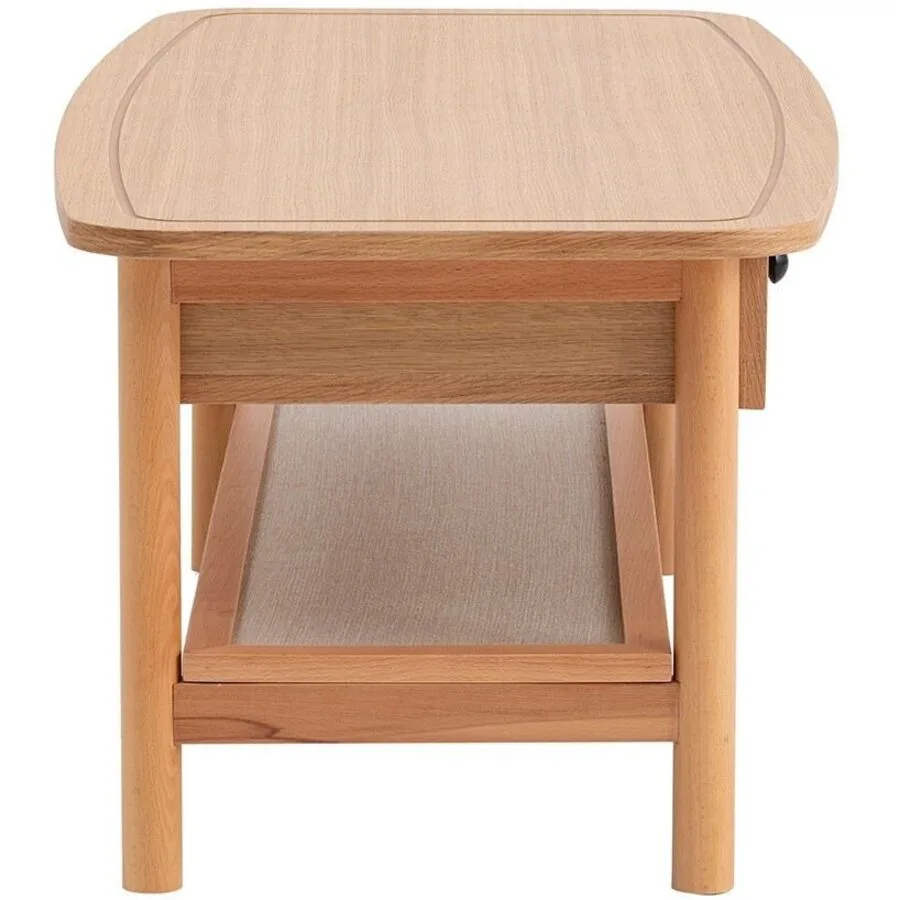 Salontisch Yasam natur Holzwerkstoff B 120 T 45 cm