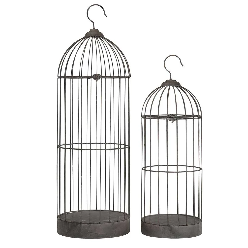 Dekorationsbur / Fågelbur Birdie (Modell: Large H 93 Ø 31 cm)