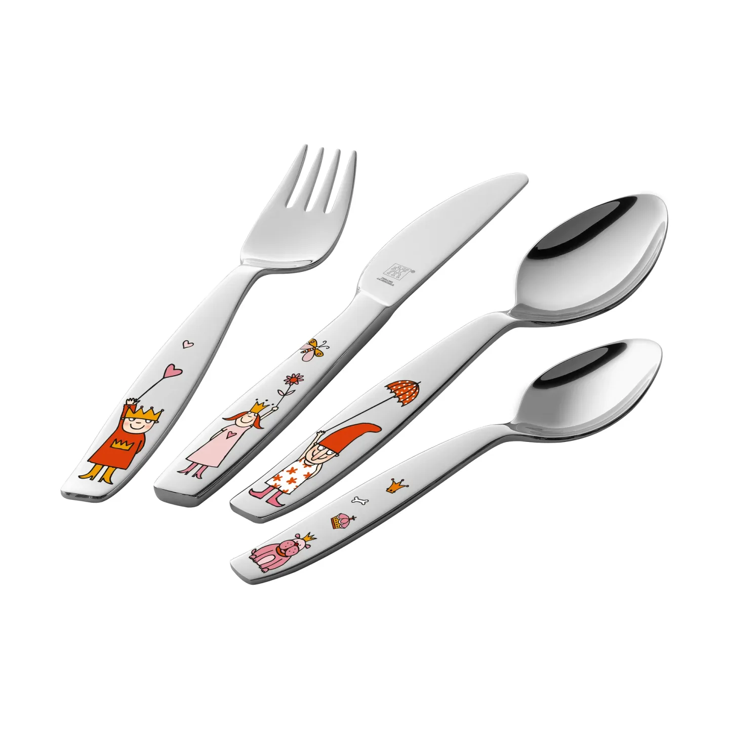 Zwilling Zwilling Twin kids Kinderbesteckset 4-teilig Emelie Prinzessin