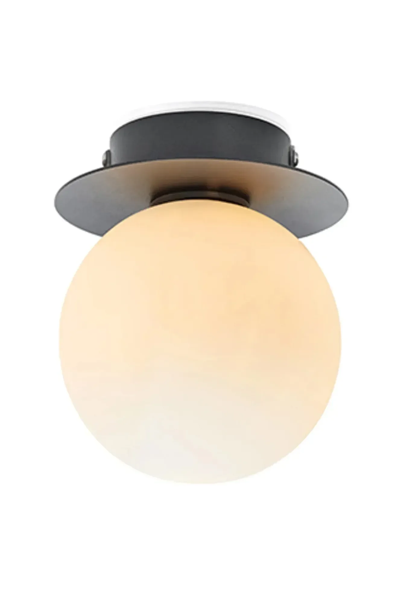 Mini Wand/Deckenlampe Schwarz