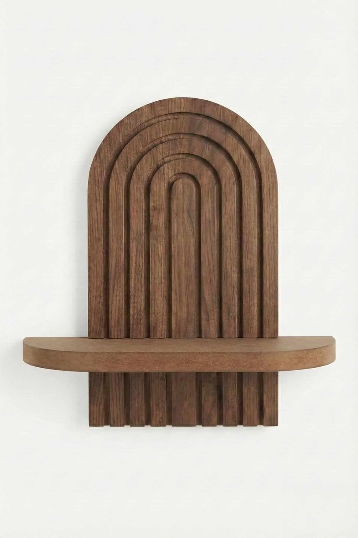 Baynor Vägghylla 20x35 cm - Brun