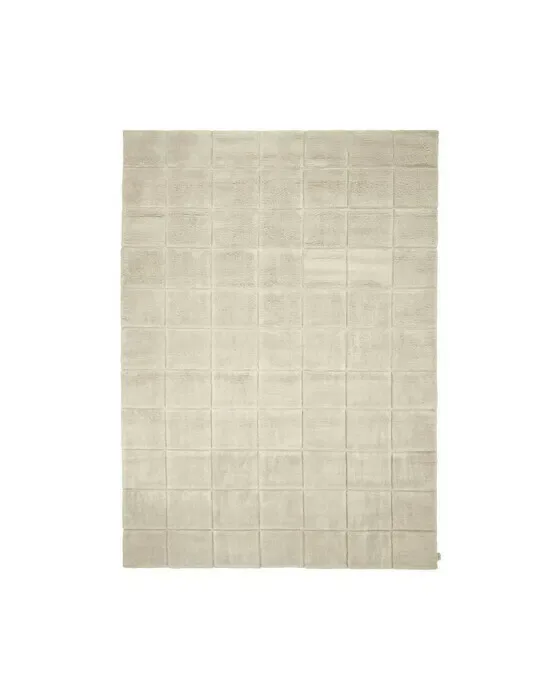 Grid Tæppe Ivory