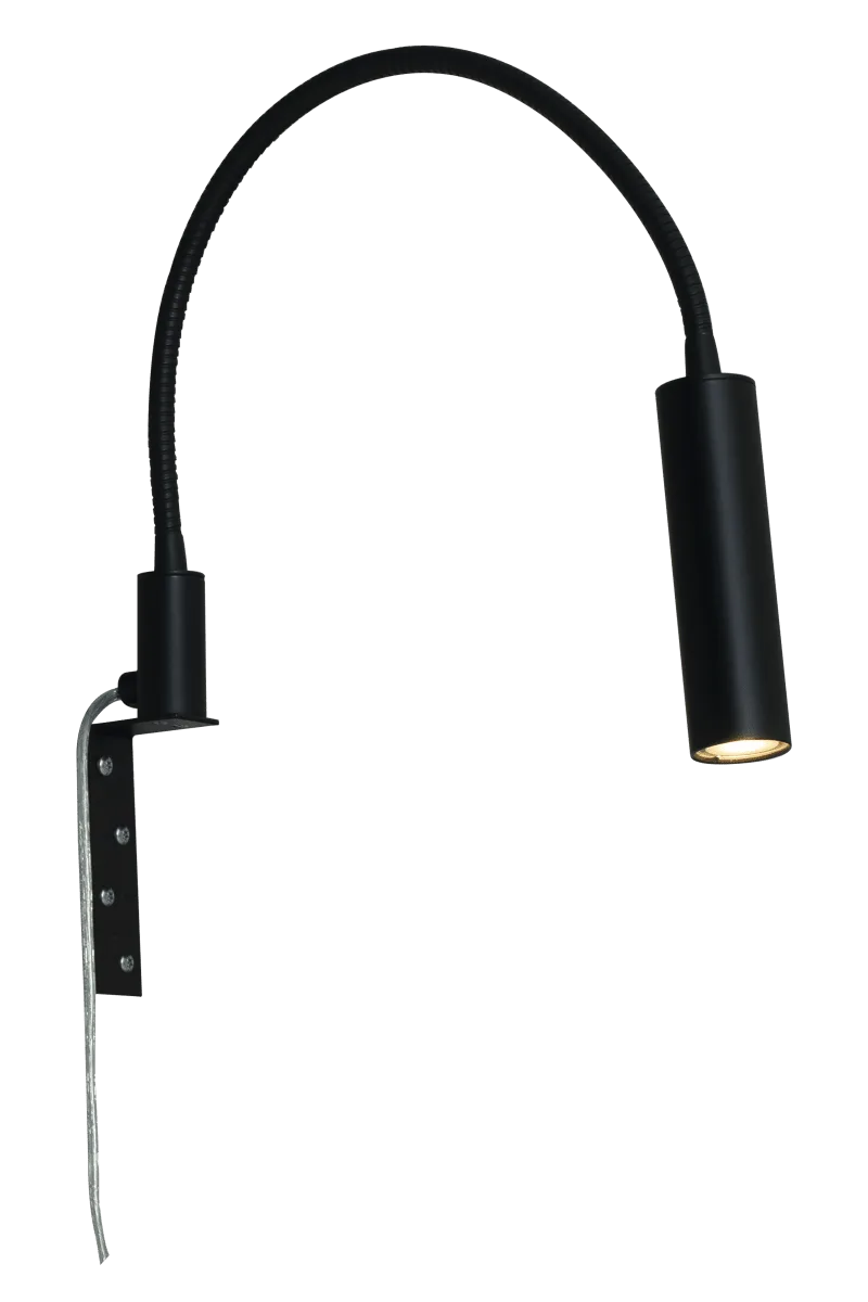 Aneta Lighting - Artic Flex - Sänglampa - Svart