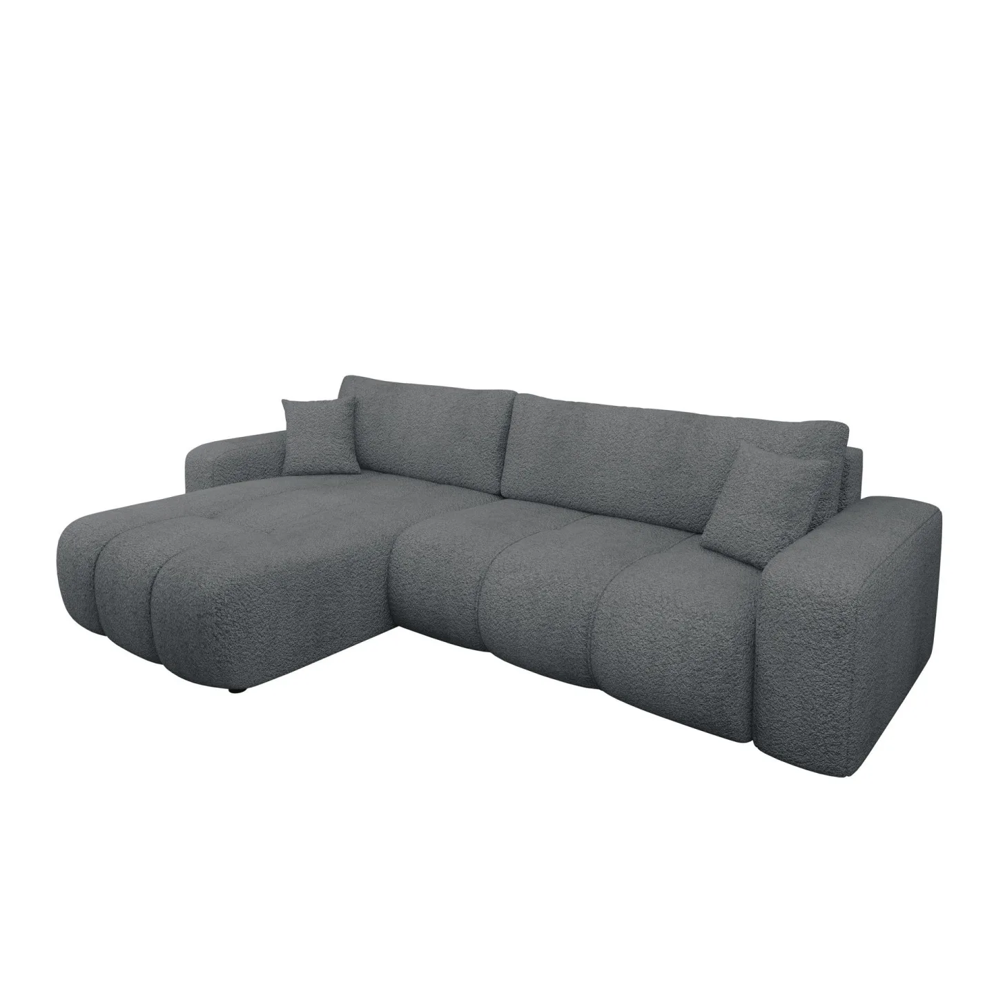 Flo Bäddsoffa med Divan 3-sits - Grå
