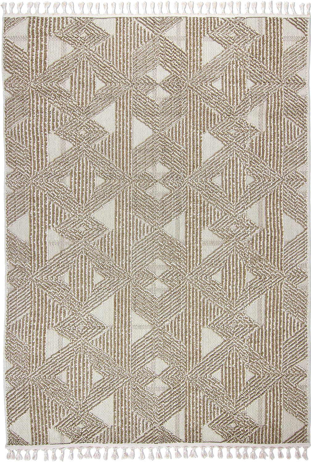 Shaggy - Indoor/Outdoor Lennon (beige) (Størrelse: 160 x 230 cm)