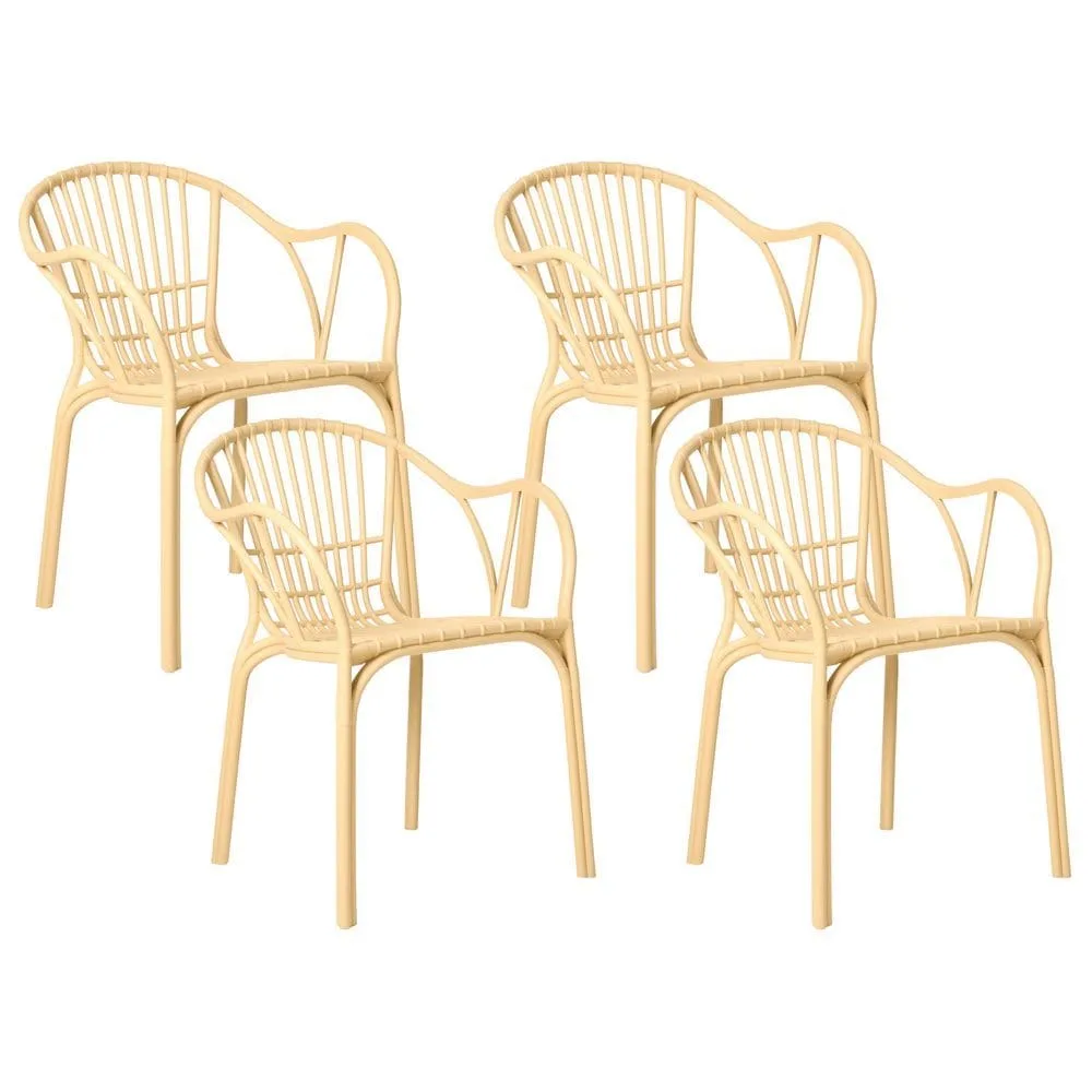 Matstol Andora 4-pack -