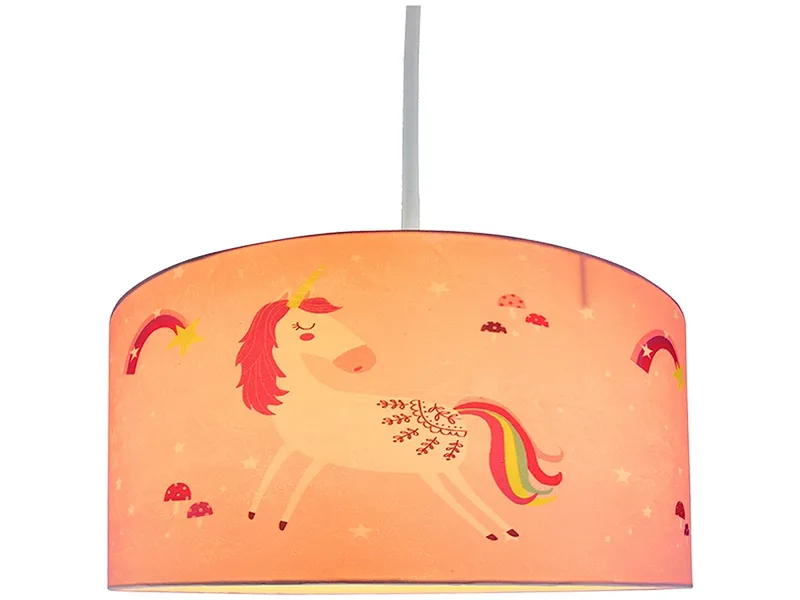 Hängelampe LICORNE 30x18cm 60W mehrfarbig