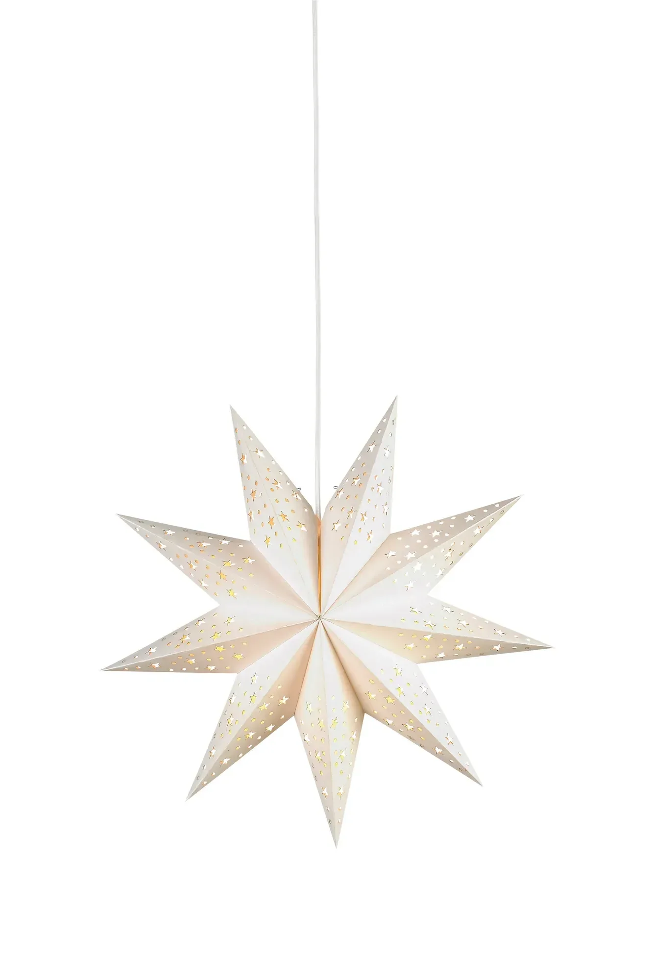 Solvalla Stern Weiß 45 cm