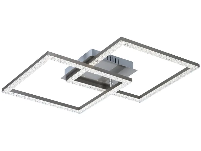 Deckenlampe LED SPLIT 46cm 12W silberfarben