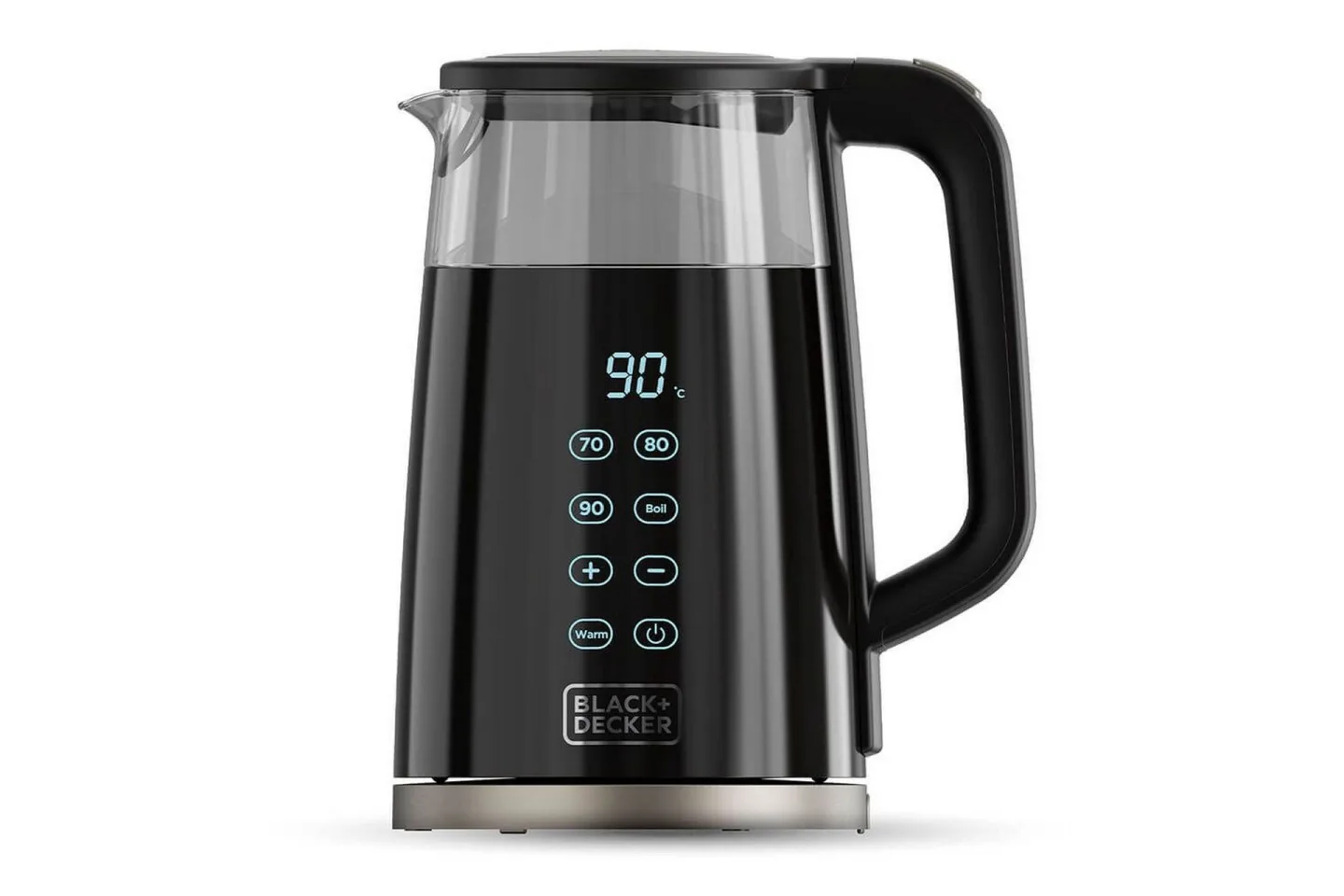 Vattenkokare Black+Decker 1.7L Svart - Svart