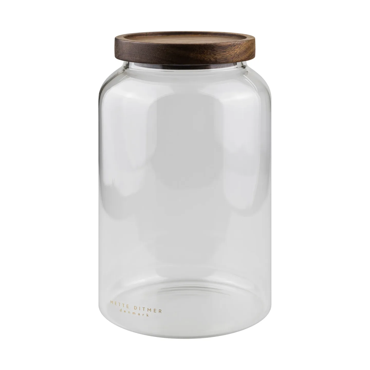 Mette Ditmer Luna Vorratsglas mit Deckel large 20 cm Transparent