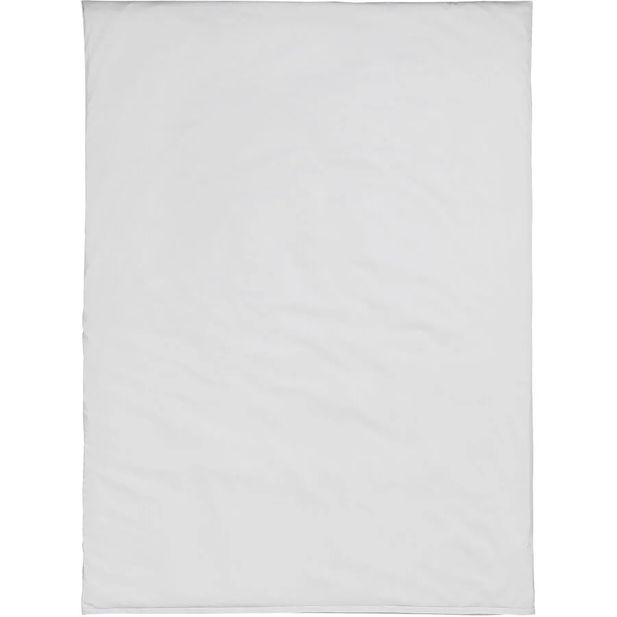 Duvetbezug Kos Weiss Satin 240 cm 240 cm