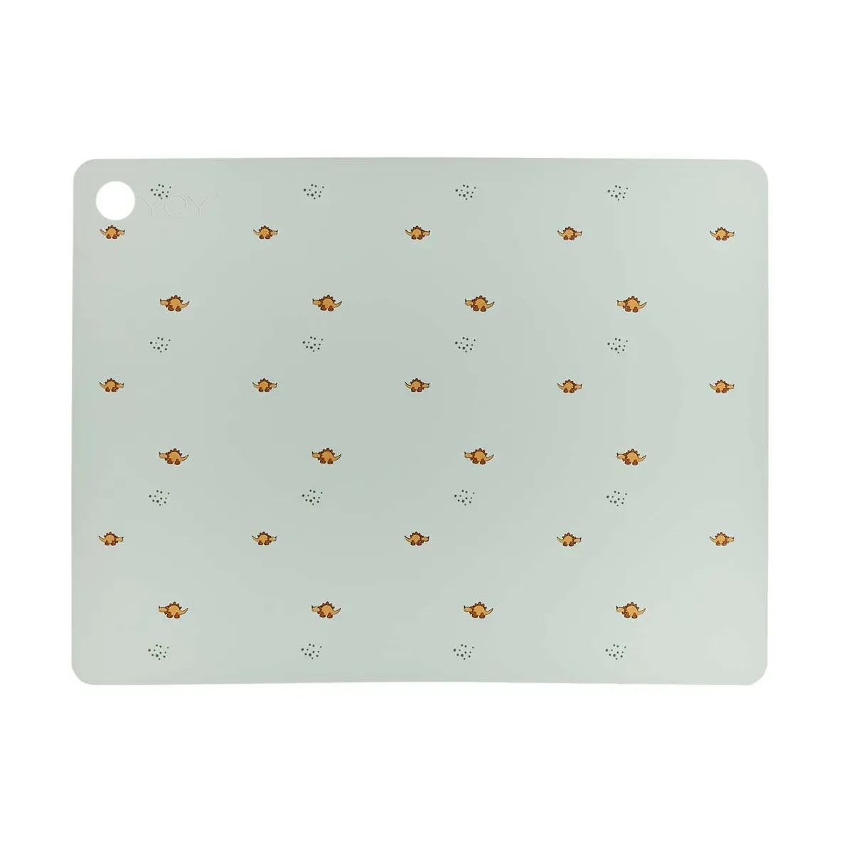 OYOY Billy Dino Tischset 34x45 cm Pale green