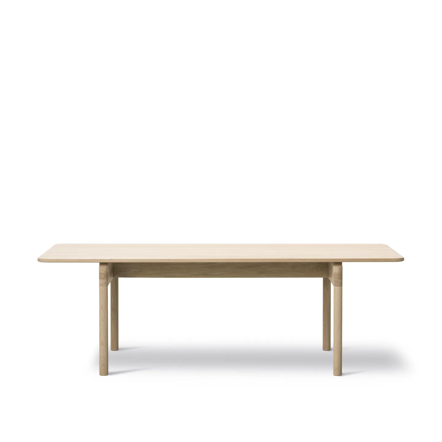 Fredericia Furniture - Post Table, 225 cm, Såpad ek - Matbord - Cecilie Manz