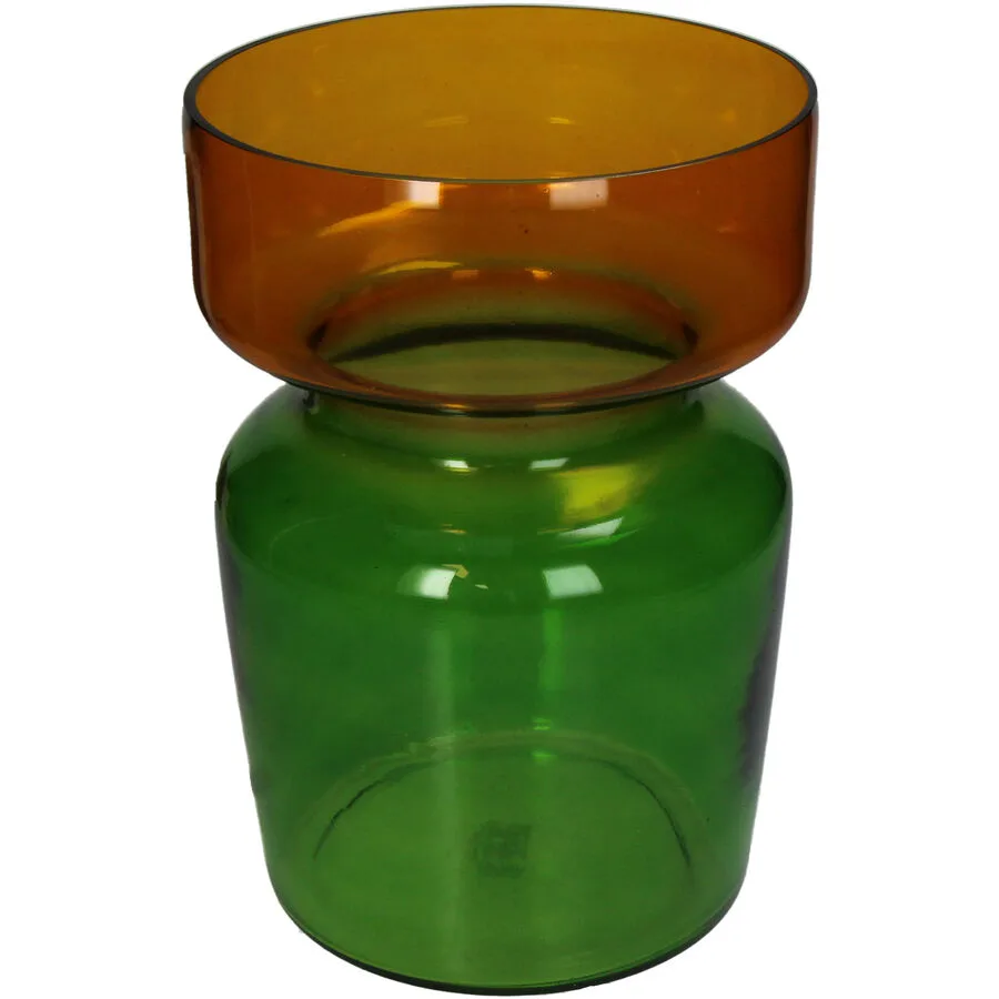 Vase Myko Multi Glas D 18.42 cm H 25.4 cm