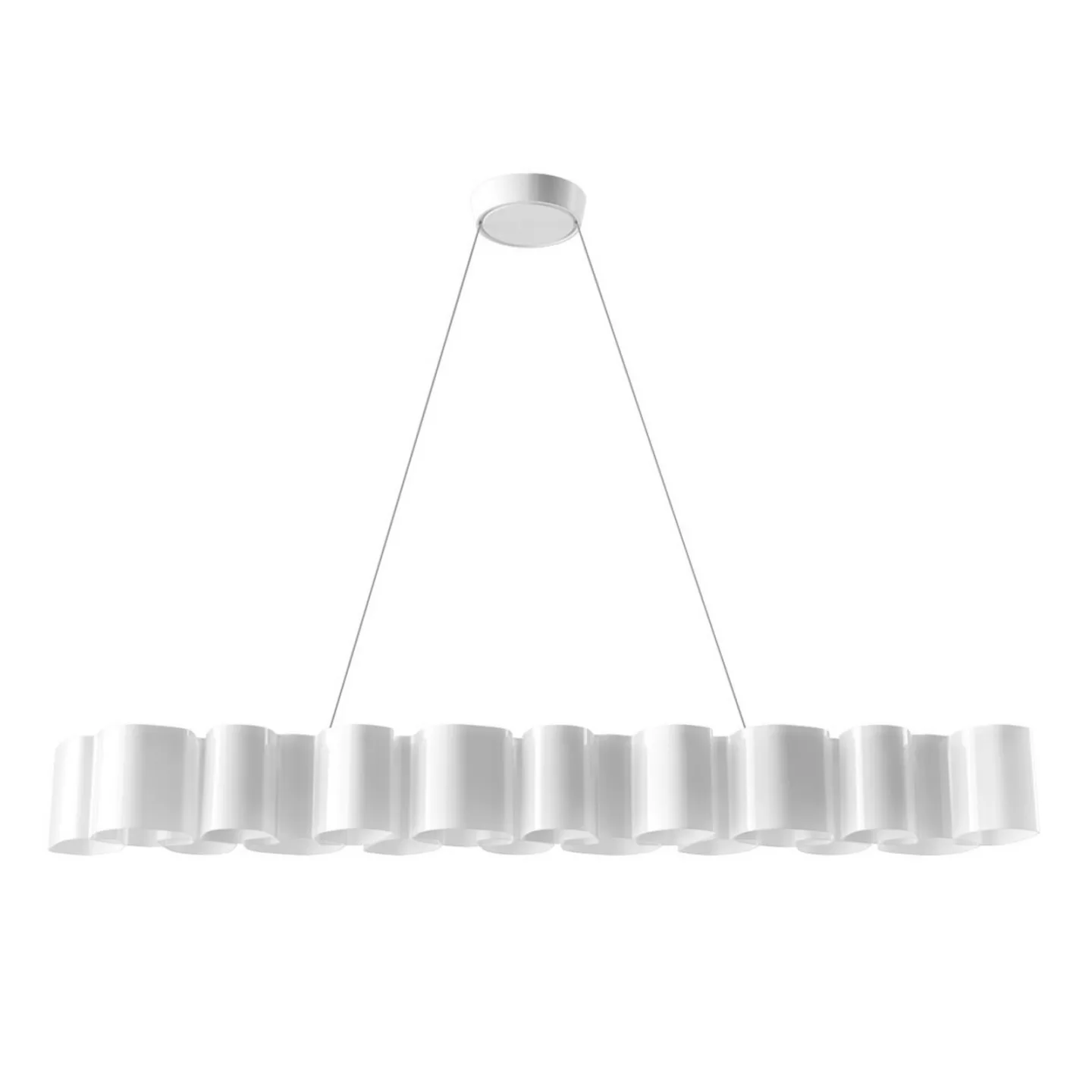 Honey LED-Pendelleuchte, dimmbar, Länge 139 cm - Stilnovo - Wohnzimmer - Modern - Kunststoff - Einflammig