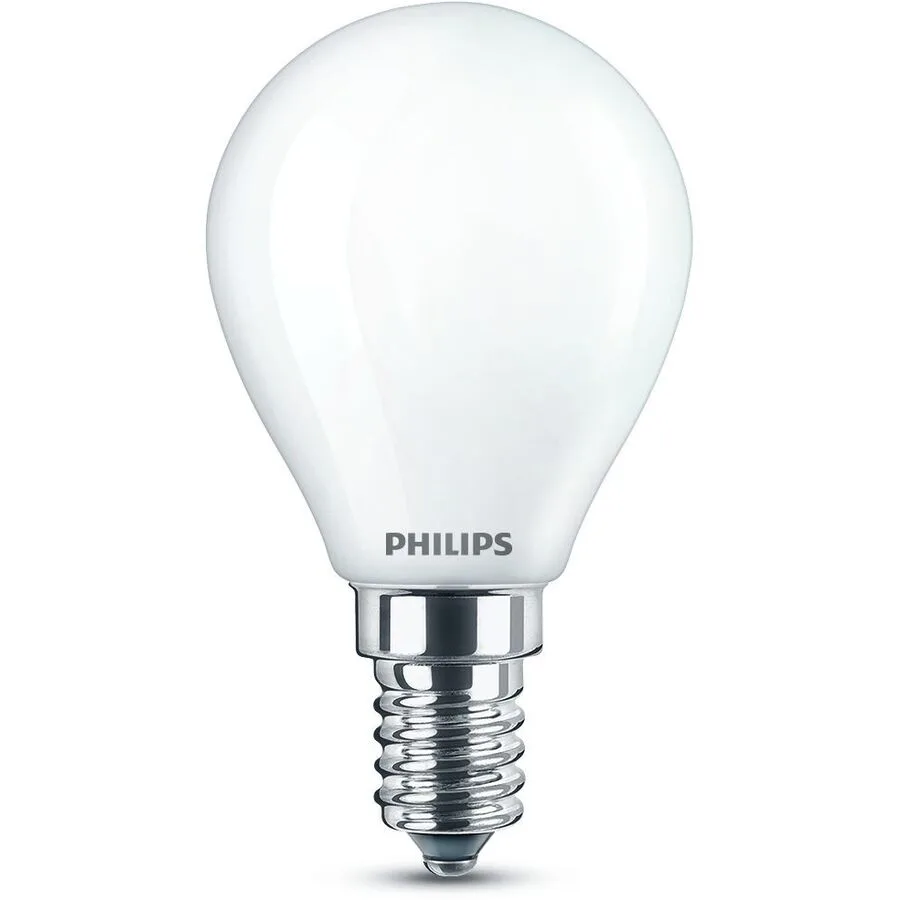 Leuchtmittel Philips Glas E14 2.2 W - Farbe: weiss - LED - Lichtfarbe: Extra warmweiss - LED Leuchtmittel