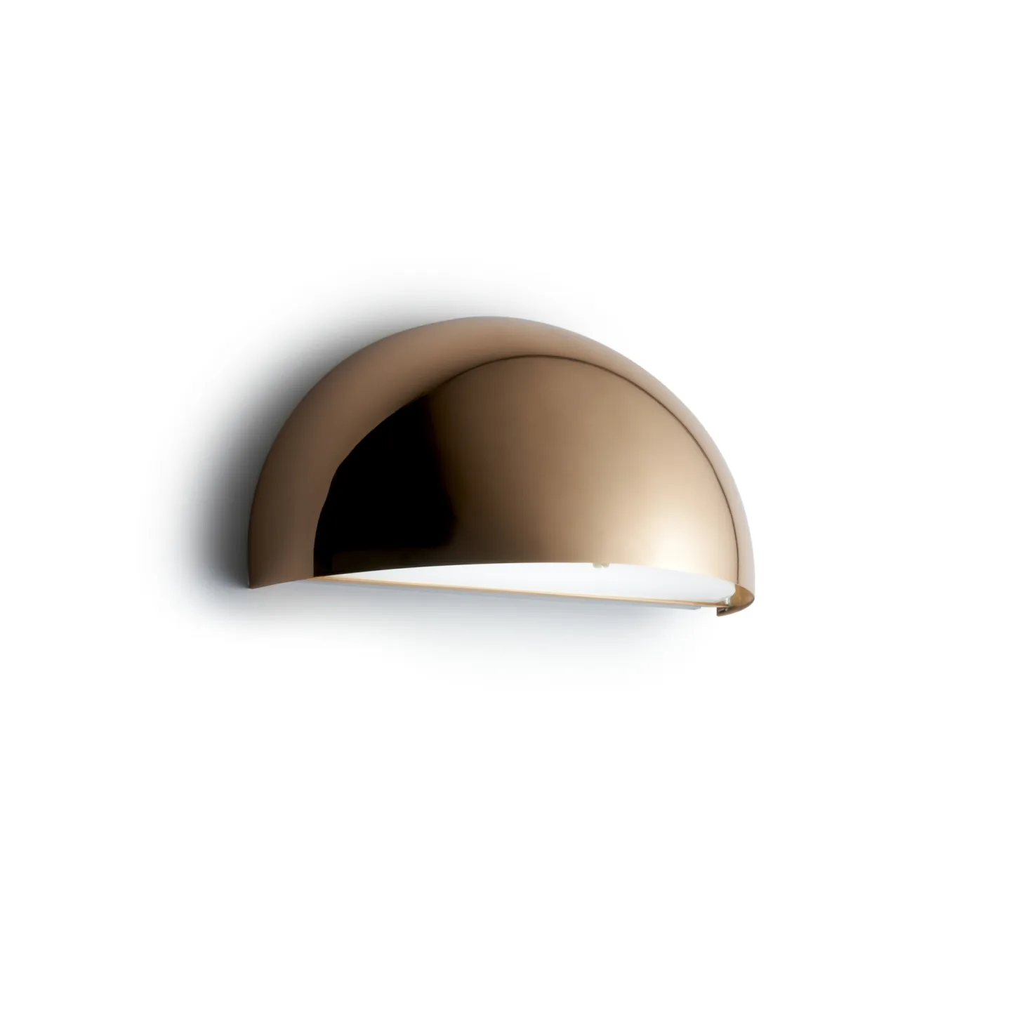 Light-Point - Rørhat Wall LED, Copper, 10,5W LED 3000k, IP23 - Vägglampor utomhus - Jesper J. Pedersen - Koppar - Metall