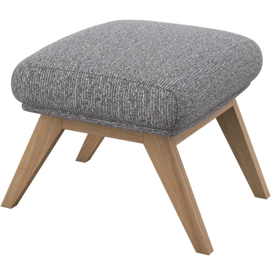Hocker Halani stahl Stoff B 41 T 54 H 41 cm