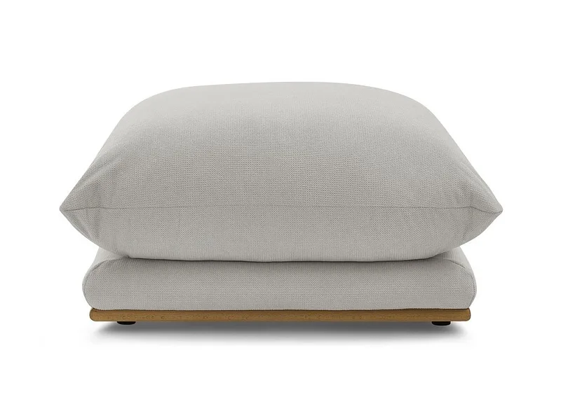 Sitzsack BOBOCHIC ERNEST 85x85x47cm stoff hellgrau