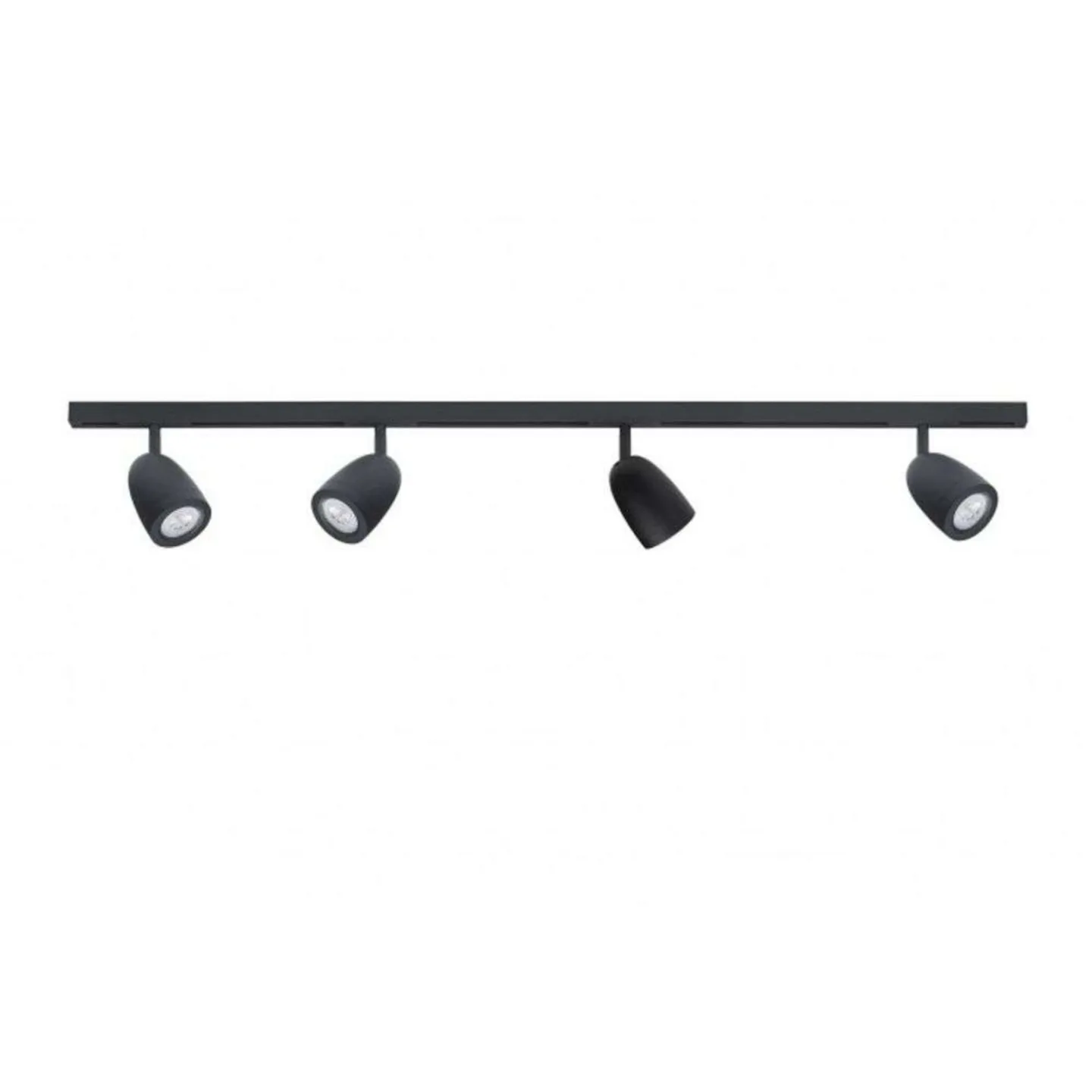 Designline Bell Kit 4 Deckenleuchte 2m Schwarz - Antidark - Wohnzimmer - Metall