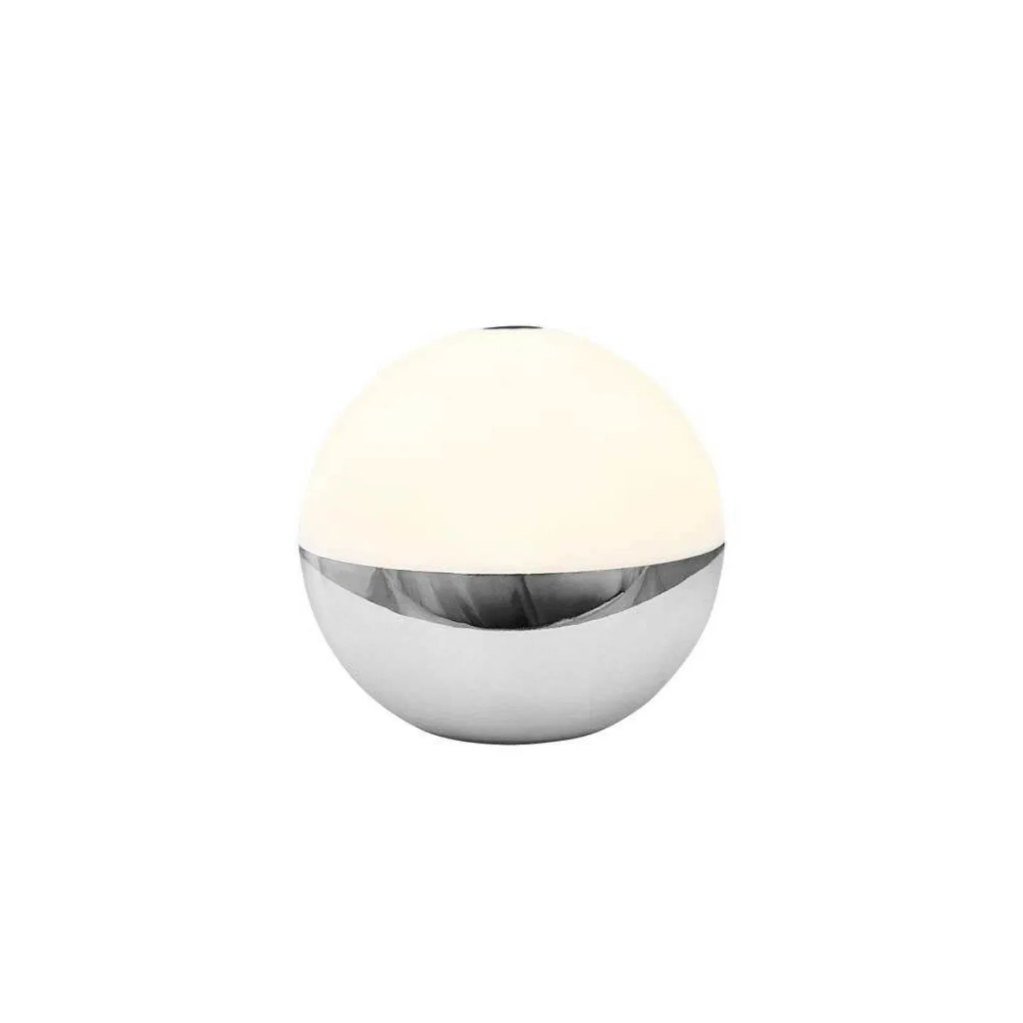 Alba LED-Akku-Tischlampe, chrom, 2er-Set - Dyberg Larsen - Wohnzimmer - Skandinavisch - Kunststoff - Einflammig