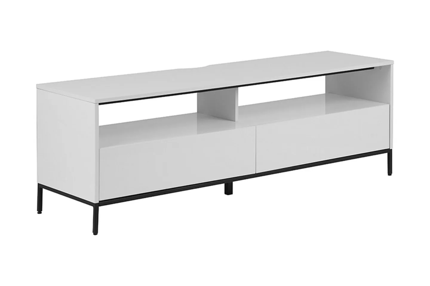 Revelle TV-Bänk 150 cm med LED - Vit