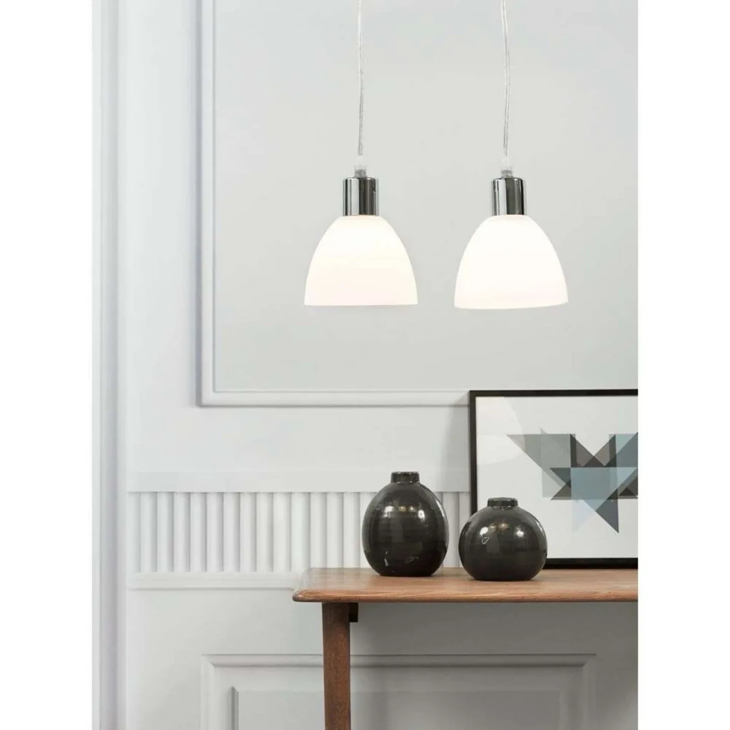 Ray Pendler 2 psc. Chrome - Nordlux - Spisestue - Metall