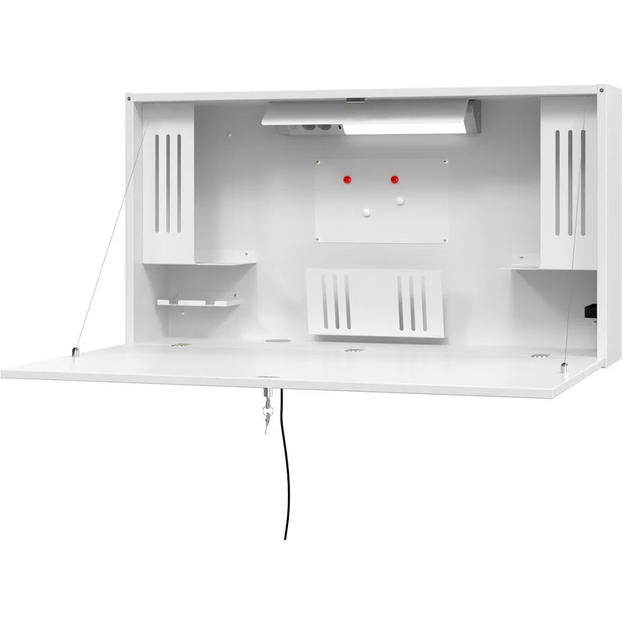 Schreibtisch Office weiss Holzwerkstoff B 120 T 26 cm