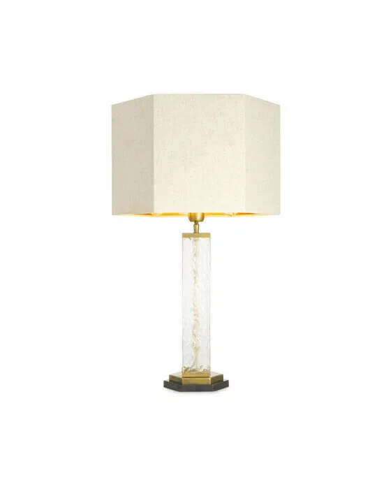 Harmonis Bordlampe Antik Messing